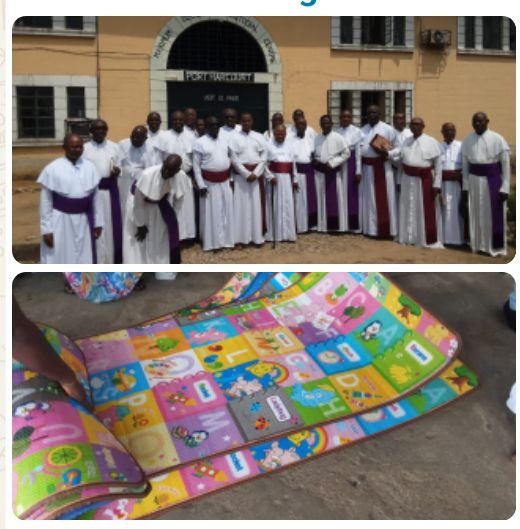 BCS Bishops Donate Bedding Mats, Food, Clothing to Port Harcourt Inmates