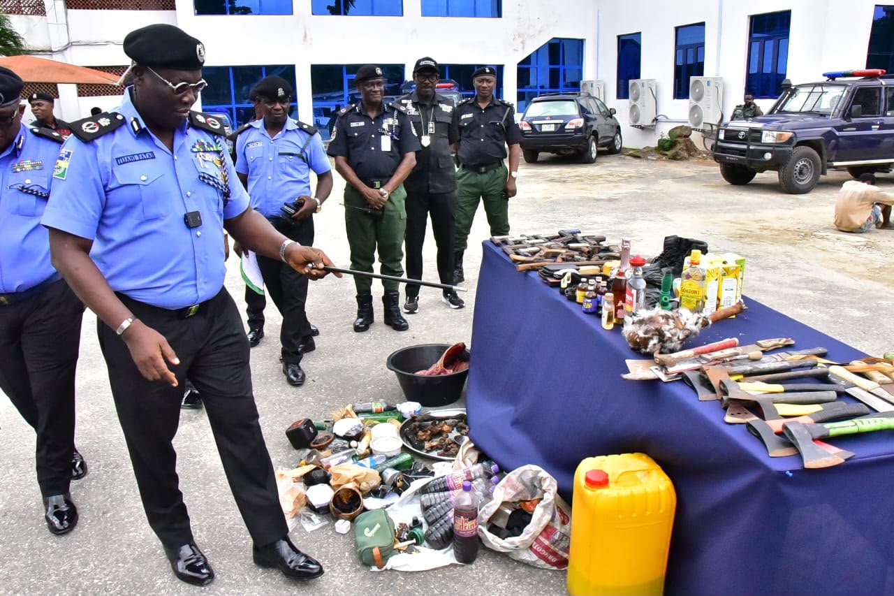Lagos Police Arrest 135 Suspected Cultists, Recover 26 Firearms