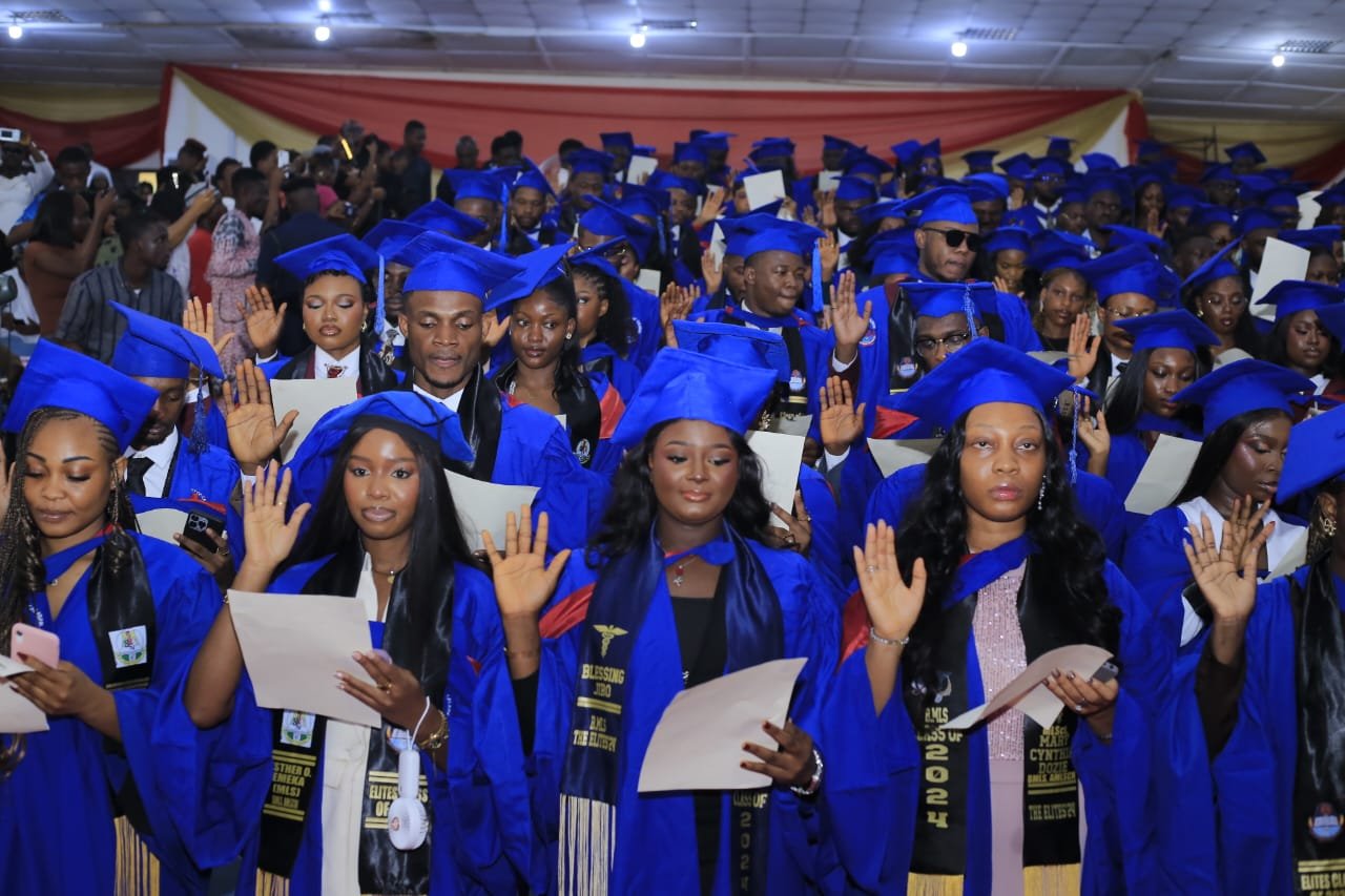 UNICAL Inducts 216 Medical Laboratory Scientists, Charges Them on Professional Ethics
